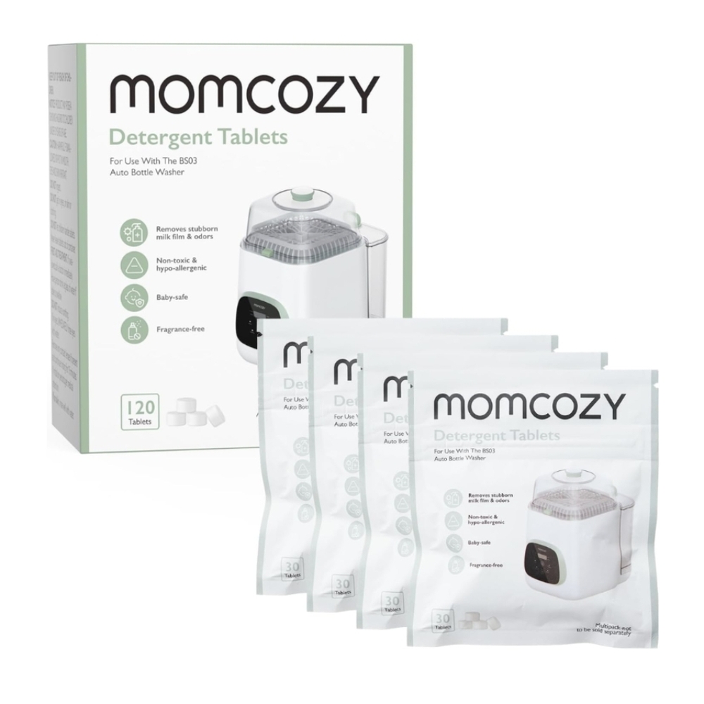 Momcozy KleanPal Pro Baby Bottle Washer Tablets 120 Count